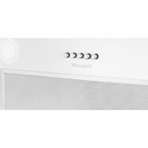 Вытяжка встраиваемая Weissgauff Arum 600 PB White Enamel