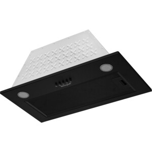 Вытяжка встраиваемая Weissgauff Leaf 600 PB Full Black Enamel