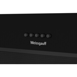Вытяжка встраиваемая Weissgauff Leaf 600 PB Full Black Enamel