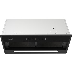 Вытяжка встраиваемая Weissgauff BOX 900 Remove Touch Black Glass