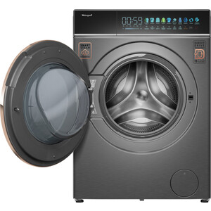 Стиральная машина Weissgauff WM 58411 Direct Drive Inverter Premium Steam Grey