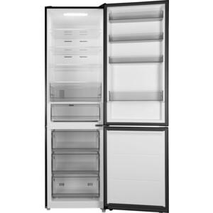 Холодильник Hyundai CC50073F черное стекло