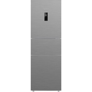 Холодильник Hyundai CM30073F нержавеющая сталь