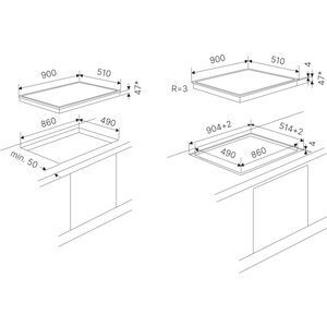 Электрическая варочная панель Kuppersbusch KE 9350.0 SR