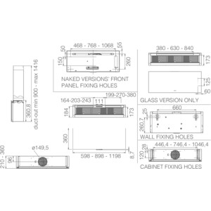 Вытяжка Elica RULES NAKED/F/60