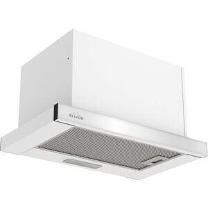 Вытяжка встраиваемая Elikor Slide Glass 50П-1000 белый/белый