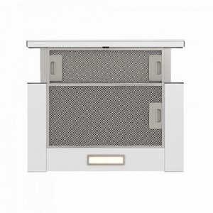 Вытяжка встраиваемая Elikor Slide Glass 50П-1000 белый/белый