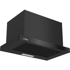 Вытяжка встраиваемая Elikor Slide Glass 50П-1000 черный/черный