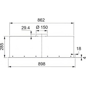 Вытяжка встраиваемая Franke LUCE 90 WH