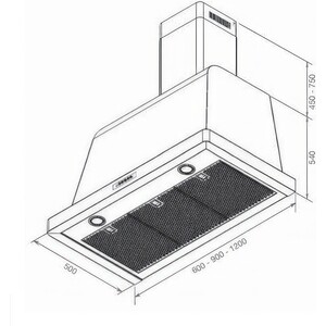 Вытяжка Lofra DOLCEVITA 90 INOX