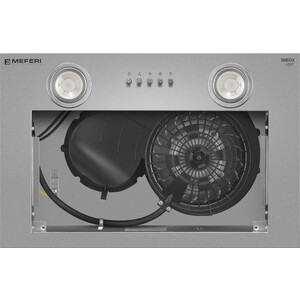 Вытяжка встраиваемая Meferi INBOX45IX LIGHT