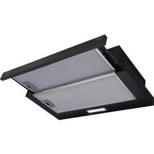 Вытяжка встраиваемая Meferi SLIDEBOX60BK LIGHT