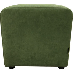 Пуф Мягкий офис Классик микровельвет зеленый