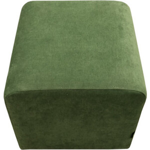 Пуф Мягкий офис Классик микровельвет зеленый