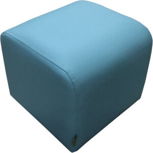 Пуф Мягкий офис Классик голубой