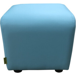 Пуф Мягкий офис Классик голубой