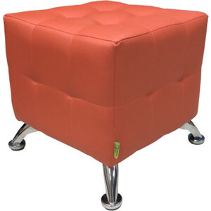 Пуф Мягкий офис Классик малютка Oregon 23 морковный