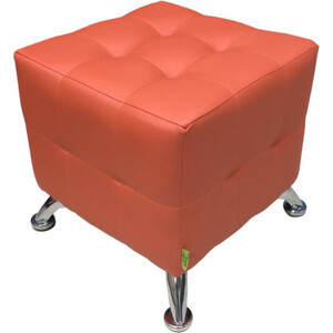 Пуф Мягкий офис Классик малютка Oregon 23 морковный