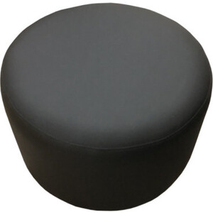 Мягкий офис Пуф круглый D 600 мм темно-серый