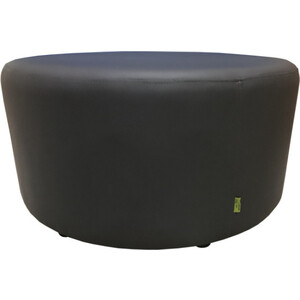 Мягкий офис Пуф круглый D 800 мм темно-серый