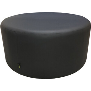 Мягкий офис Пуф круглый D 800 мм темно-серый