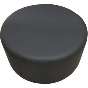 Мягкий офис Пуф круглый D 800 мм темно-серый