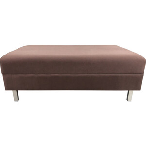 Банкетка Мягкий офис Флагман двухместная коричневая