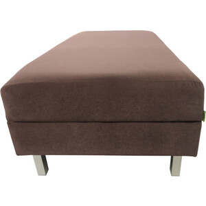 Банкетка Мягкий офис Флагман двухместная коричневая