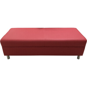 Банкетка Мягкий офис Флагман двухместная красная