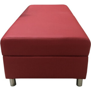 Банкетка Мягкий офис Флагман двухместная красная