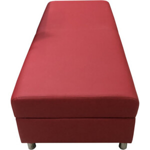 Банкетка Мягкий офис Флагман двухместная красная