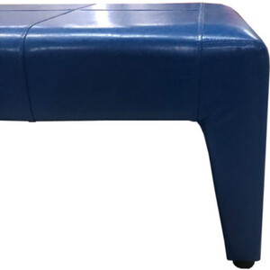 Банкетка Мягкий офис Ритм одноместная синий