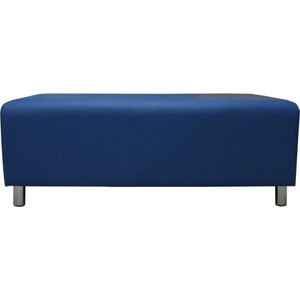 Банкетка Мягкий офис Классик двухместная синяя