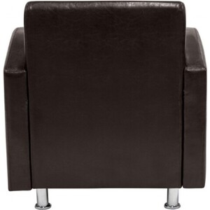 Кресло Мягкий офис Классик шоколадное