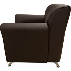 Кресло Мягкий офис Европа шоколадный
