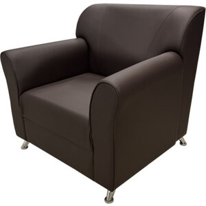 Кресло Мягкий офис Европа шоколадный