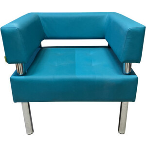 Кресло Мягкий офис Сатурн бирюзовое