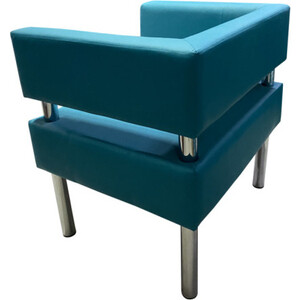 Кресло Мягкий офис Сатурн бирюзовое