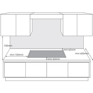Газовая варочная панель Korting HGG 9766 ICPTN