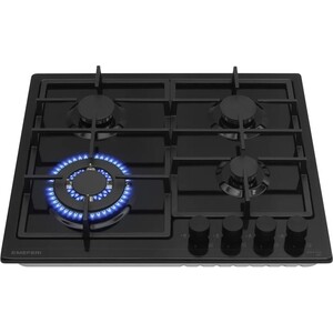 Газовая варочная панель Meferi MGH604BK LIGHT