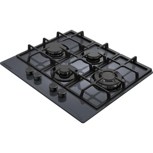 Газовая варочная панель Meferi MGH604GR GLASS ULTRA