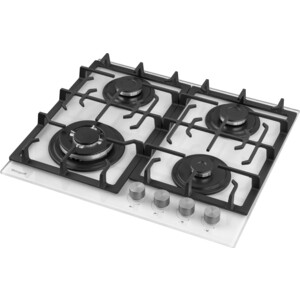 Газовая варочная панель Weissgauff HGG 641 WGSV Nano Glass