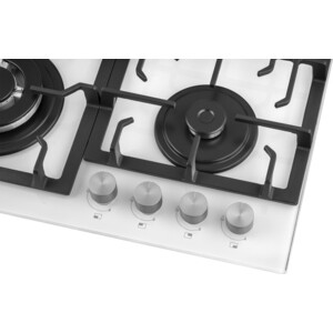 Газовая варочная панель Weissgauff HGG 641 WGSV Nano Glass