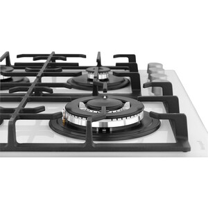 Газовая варочная панель Weissgauff HGG 641 WGSV Nano Glass