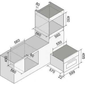 Электрический духовой шкаф Ilve 645-SCHSW/BUG