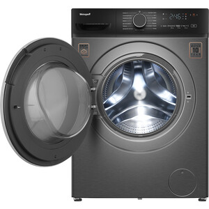 Стиральная машина с сушкой Weissgauff WMD 4828 Inverter Steam Grey