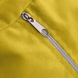 Кресло бескаркасное Mypuff груша, Желтый, размер XXXL- Стандарт, велюр