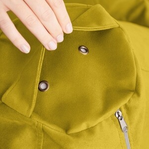 Кресло бескаркасное Mypuff груша, Желтый, размер XXXXL- Комфорт, велюр