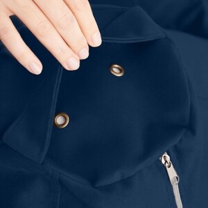 Кресло бескаркасное Mypuff груша, Темно-синий, размер XXXL- Стандарт, велюр