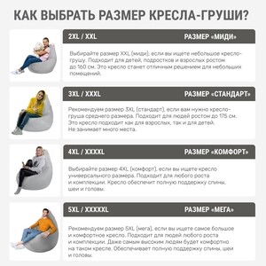 Кресло бескаркасное Mypuff груша, Желтый, размер XXXXXL- Мега, велюр